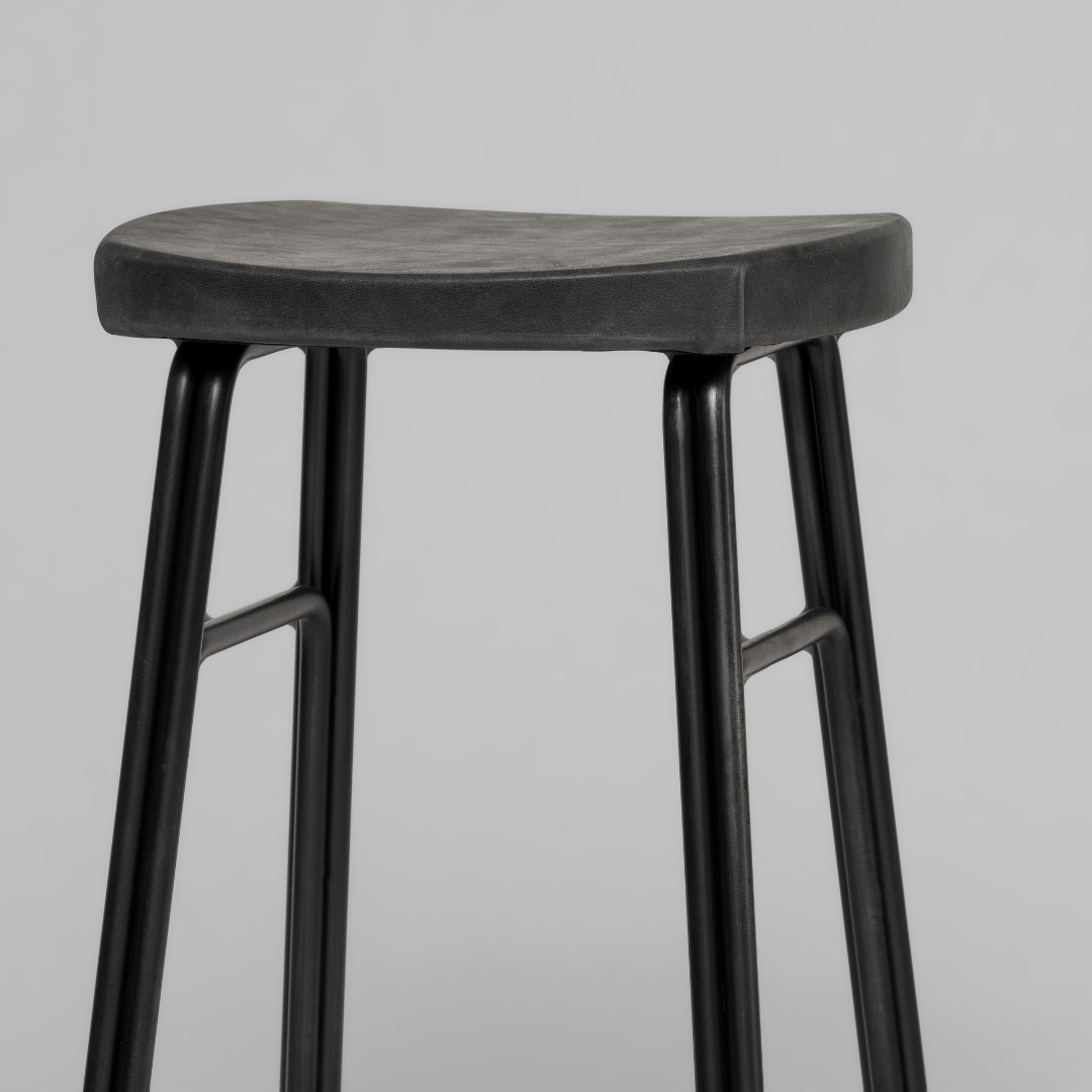 Daley Bar Stool detail view of seat