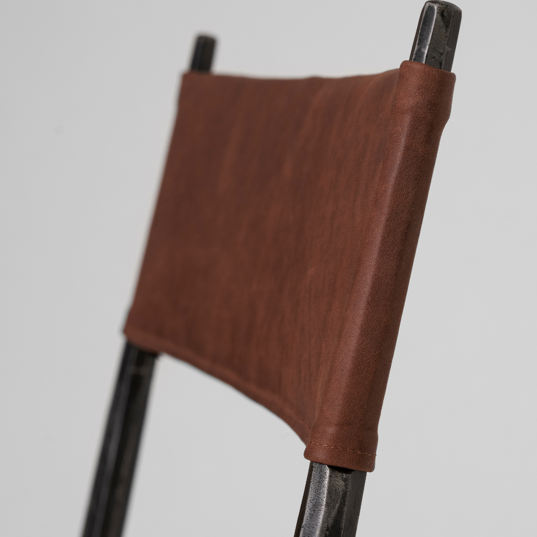 Forged Dining Chair Detailed View of Back